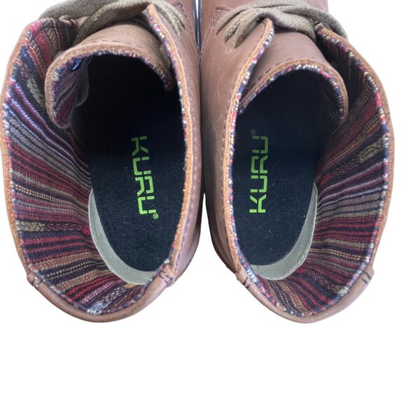 KURU Brown Ankle Boots - Picture 7 of 9